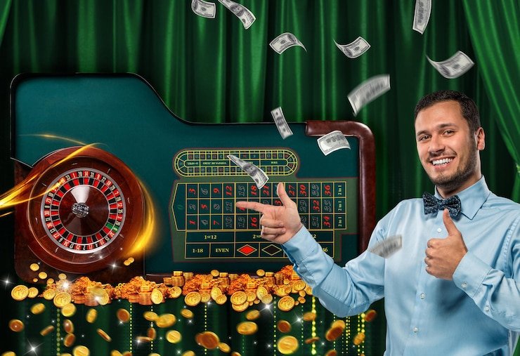 Tampilan antarmuka permainan baccarat CQ9 di aplikasi mobile bujangtoto dengan panel taruhan dan live-feed dealer